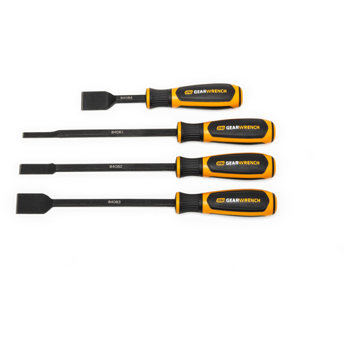4-Piece Dual Material Wide Scraper Set Duraquip Inc