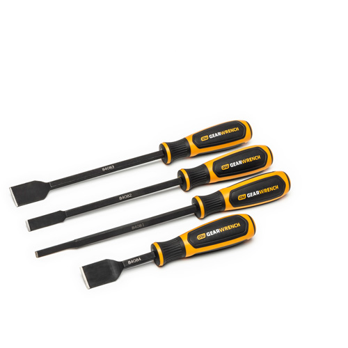 4-Piece Dual Material Wide Scraper Set Duraquip Inc