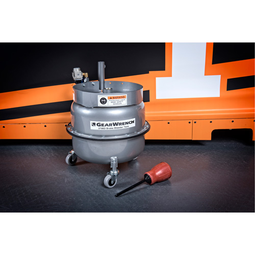 Air Pump Brake Bleeder Tank Duraquip Inc