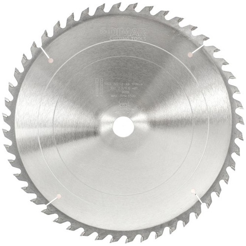 Industrial Saw Blade - Crosscut Thin Kerf, 12", 48 Teeth, Wood Use Duraquip Inc