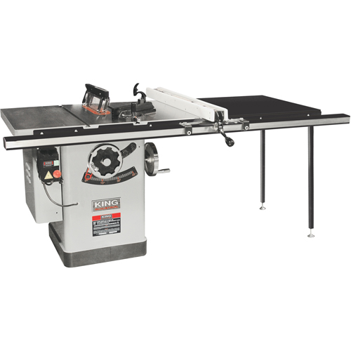 Scies d'&eacute;b&eacute;niste extr&ecirc;mes avec couteau diviseur, 220 V, 12,8 A Duraquip Inc