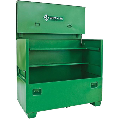 Jobsite Chest, 60" W x 30" D x 48" H, Green Duraquip Inc