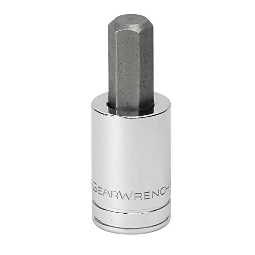Hex Bit Socket, 1/16" x 1-17/32" L, 1/4" Drive Duraquip Inc