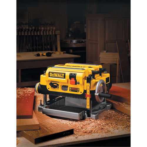 2-Speed Thickness Planer, 19-3/4" W x 22-1/2" L x 13-1/2" H, 20000 RPM No Load Speed Duraquip Inc
