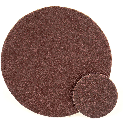 TA-X PSA Cloth Disc, 5" Dia., 320 Grit, Aluminum Oxide Duraquip Inc