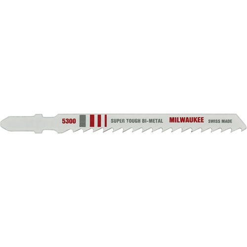 Lame de scie sauteuse, Bim&eacute;tal, Tige en T, 4" lo, 6 dents par pouce Duraquip Inc