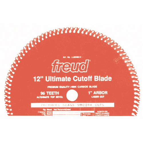 Lames de scie industrielle TCS - finition et coupe en travers, 10", 80 dents, Pour Bois Duraquip Inc
