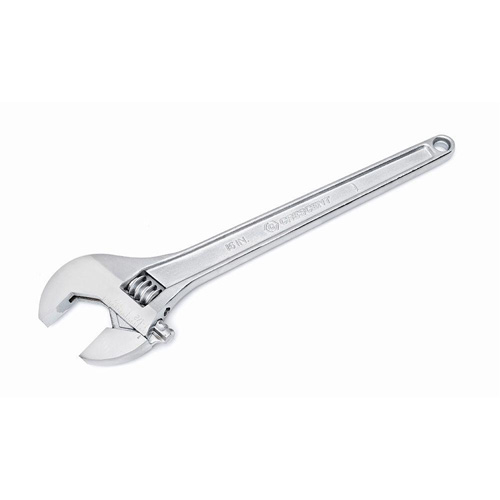 Cl&eacute; &agrave; manche conique r&eacute;glable — emball&eacute; sur carte, 15" lo, la max. 1-11/16"/43 mm, Chrome/Poli Duraquip Inc