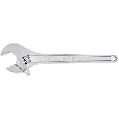Adjustable Tapered Handle Wrench - Carded, 18" L, 2-1/16"/53 mm Max Width, Chrome/Polished Duraquip Inc