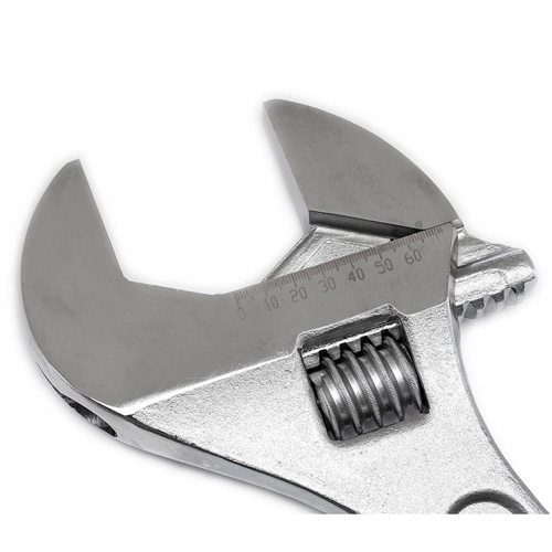 Cl&eacute; &agrave; manche conique r&eacute;glable — emball&eacute; sur carte, 24" lo, la max. 2-7/16"/62 mm, Chrome/Poli Duraquip Inc