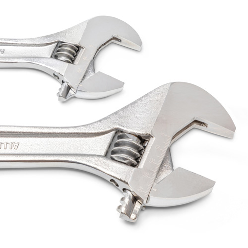 Wrench Set, Adjustable, 2 Pieces, Imperial and Metric Duraquip Inc