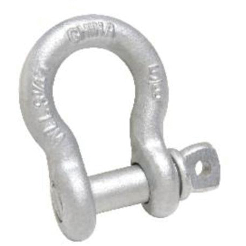 Anchor Shackle, 3/16", Screw Pin, Hot Dip Galvanized Duraquip Inc