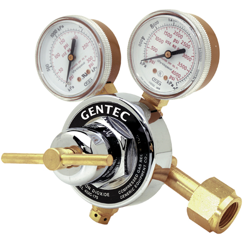 D&eacute;tendeurs &agrave; simple d&eacute;tente - S&eacute;rie 452, Gaz inertes, Entr&eacute;e CGA580 Duraquip Inc