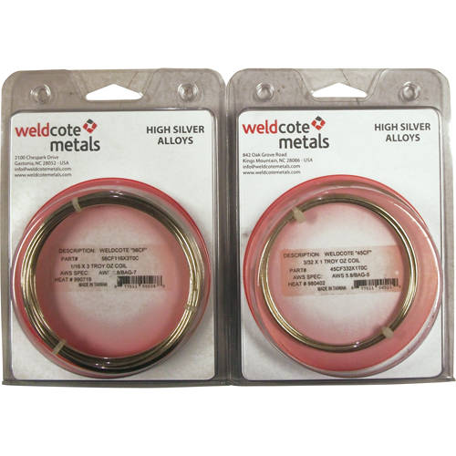 High Silver Brazing Alloys Duraquip Inc