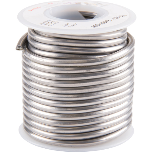 M&eacute;tal d'apport standard, &agrave; base de plomb, 50 % d'&eacute;tain, 50 % de plomb, &acirc;me Acide, dia. 0,125" Duraquip Inc
