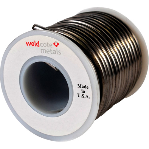 M&eacute;tal d'apport standard, Sans plomb, 95 % d'&eacute;tain, 5 % d'antimoine, &acirc;me Plein, dia. 0,09375" Duraquip Inc