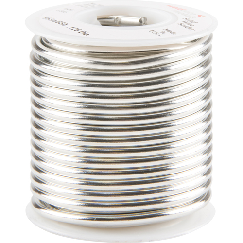 M&eacute;tal d'apport standard, Sans plomb, 95 % d'&eacute;tain, 5 % d'antimoine, &acirc;me Plein, dia. 0,125" Duraquip Inc