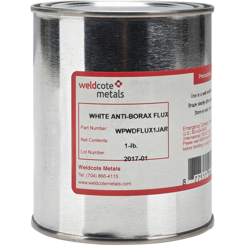 Flux antiborax blanc Duraquip Inc