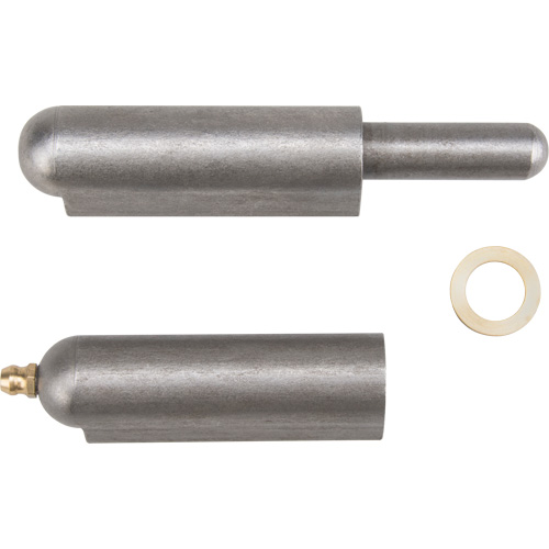 Charni&egrave;re &agrave; souder, 0,787" dia. x 5,906" lo, Acier doux a/goupille fixe en acier Duraquip Inc