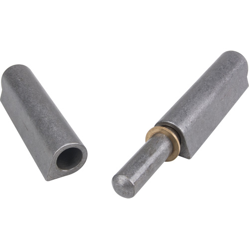 Charni&egrave;re &agrave; souder, 1,102" dia. x 10,236" lo, Acier doux a/goupille fixe en acier Duraquip Inc