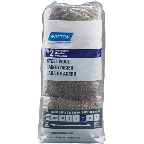 Steel Wool, Roll, Grade 2 Duraquip Inc