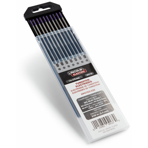 WX Multi-Oxide Premium Tungsten Electrode, 3/32" Dia. x 7" L Duraquip Inc