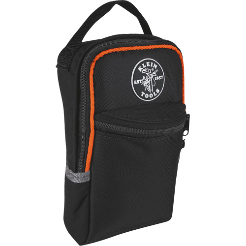 Mallette de transport Tradesman Pro, Polyester, 2 pochettes, Noir/Orange Duraquip Inc