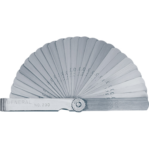 Economy Straight Leaf Feeler Gauge Duraquip Inc