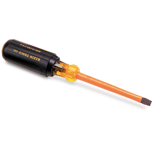 Insulated Heavy Duty, Slot Keystone Tip Screwdrivers Duraquip Inc