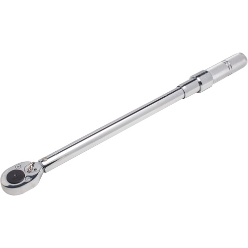 Micrometer Torque Wrench, 1/2" Square Drive, 30-150 ft-lbs. Duraquip Inc