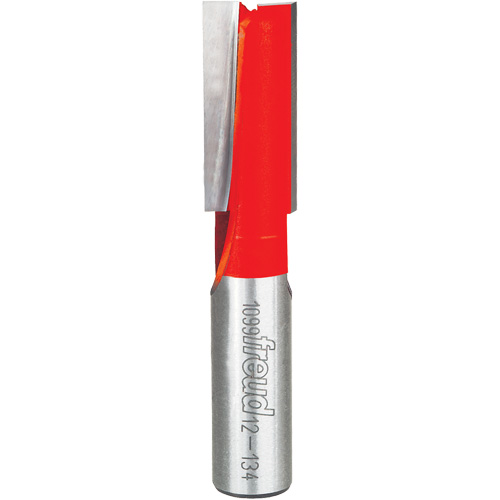 Router Bit - Double Flute Straight Bit, 9/16" Dia., 1" H, 2-7/8" L, 1/2" Shank Duraquip Inc
