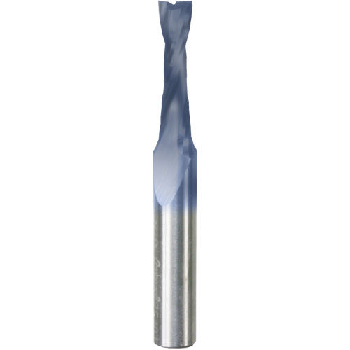 M&egrave;che &agrave; spirale, 1/4" dia., 1" Hauteur de carbure, 2-1/2" lo, 1/4" tige Duraquip Inc