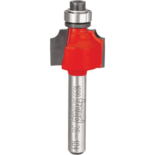 Router Bit - Beading Bit, 3/4" Dia., 1/4" Shank Duraquip Inc