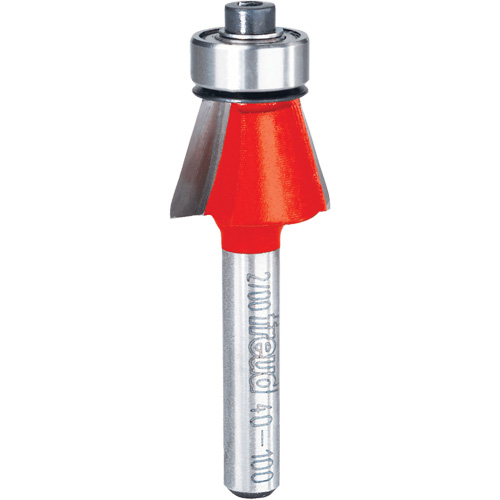 Router Bit - Chamfer Bit, 23/32" Dia., 1/4" Shank Duraquip Inc