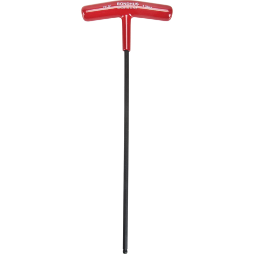 Individual Hex Keys - Metric, Ball End, 4 mm x 8.7" L, T Handle Duraquip Inc