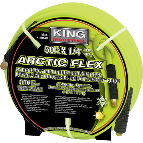 50' Hybrid Polymer Industrial Air Hose Duraquip Inc