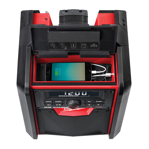 Radio et chargeur pour le chantier M18, 18 V, Lithium-ion Duraquip Inc