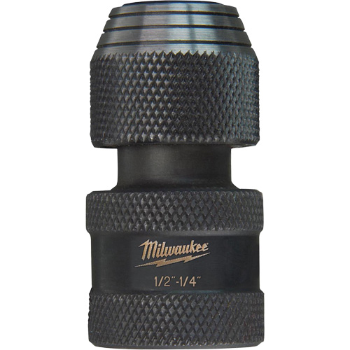 Adaptateur de douille carr&eacute;e &agrave; hexagonale pour tournevis &agrave; percussion Shockwave, Chocs, Prise 1/4", Douille 1/2", 1,875" lo Duraquip Inc