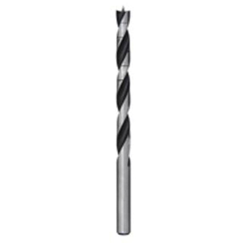 Brad Point Wood Bit, 3/16", 3-1/2" Length, 3/16" Shank Duraquip Inc