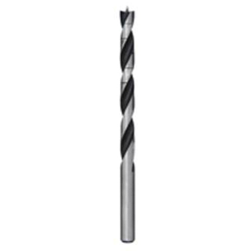 Brad Point Wood Bit, 3/8", 5" Length, 3/8" Shank Duraquip Inc