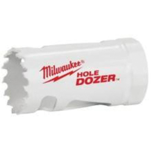 Hole Dozer Hole Saw with Arbor, 1", 1-5/8" Depth of Cut, Bi-Metal Duraquip Inc