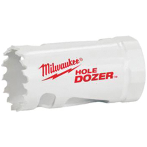 Hole Dozer Hole Saw with Arbor, 1-1/8", 1-5/8" Depth of Cut, Bi-Metal Duraquip Inc