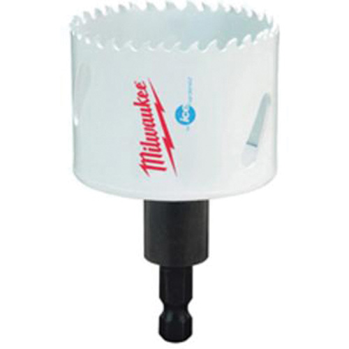 Hole Dozer Hole Saw with Arbor, 2-1/8", 1-5/8" Depth of Cut, Bi-Metal Duraquip Inc