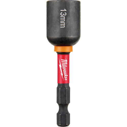 Tourne-&eacute;crou Shockwave Impact Duty, Embout 1/4", Prise 13 mm, 2-9/16" lo, Magn&eacute;tique Duraquip Inc