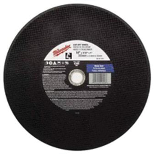 General Purpose Cut-Off Wheels, 12" x 1/8", 20 mm Arbor, Type 1, Aluminum Oxide, 6360 RPM Duraquip Inc