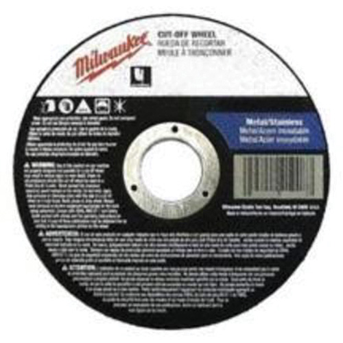 General Purpose Cut-Off Wheels, 4-1/2" x 0.045", 7/8" Arbor, Type 1, Aluminum Oxide, 13580 RPM Duraquip Inc