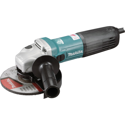 Angle Grinder with SJS II Technology & Thumb Switch, 6", 12 A, 4000-9000 RPM Duraquip Inc