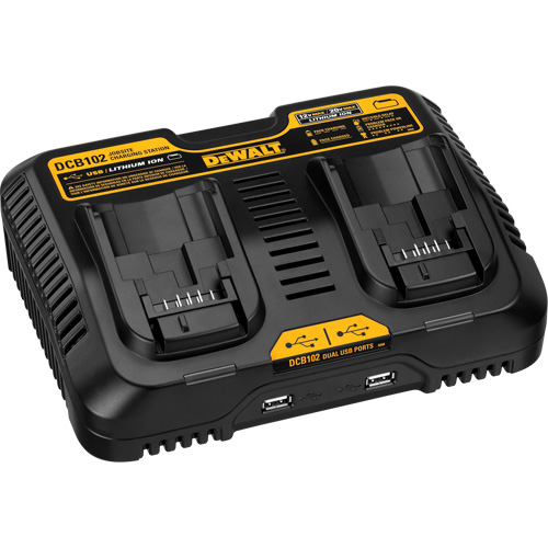 Borne de recharge Max pour chantier, 12 V/20 V, Lithium-ion Duraquip Inc