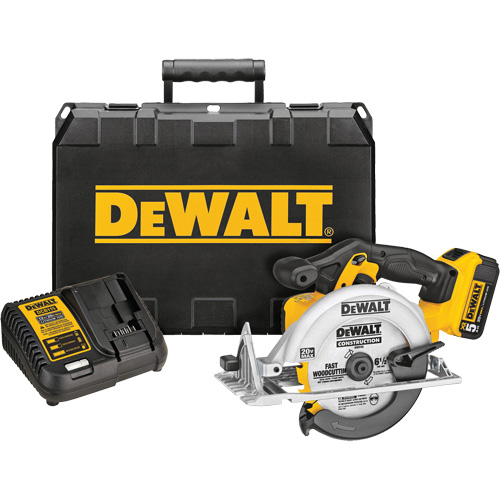 Ensemble de scie circulaire, 6-1/2", 20 V Duraquip Inc