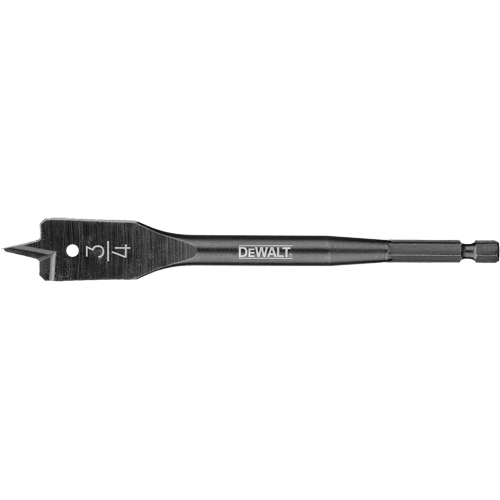 Spade Drill Bit, 3/4" Diameter, 3/4" Shank, 6" Length Duraquip Inc